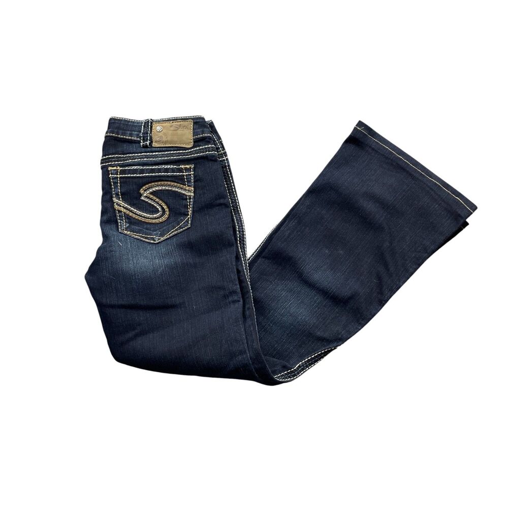 Silver Jeans Frances 29 x 33 (30) Low Rise Boot Cut Women's Cotton Blend